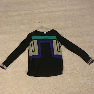 DVF geometric blouse